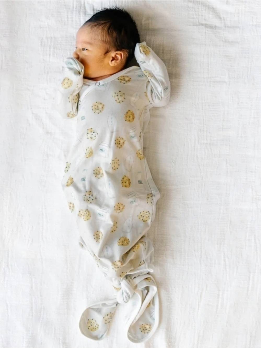 Copper Pearl Knotted Sleep Gown - Chip